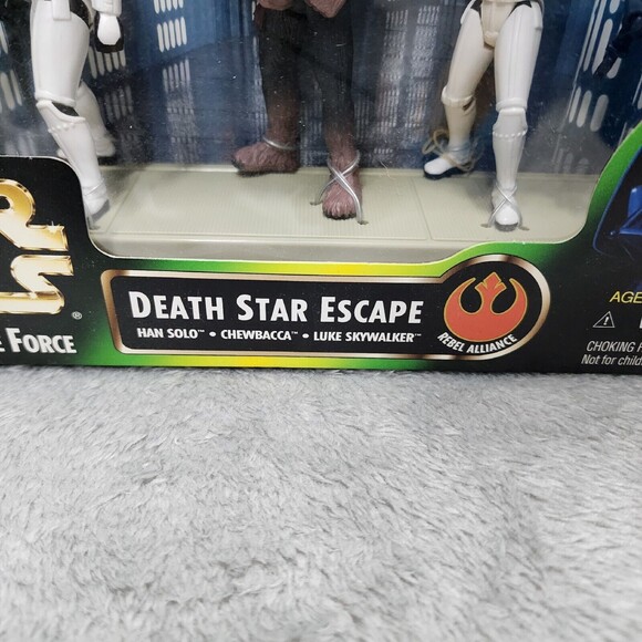 Star Wars Power of the Force DEATH STAR ESCAPE Action Figures Set - 1997 - Picture 4 of 11
